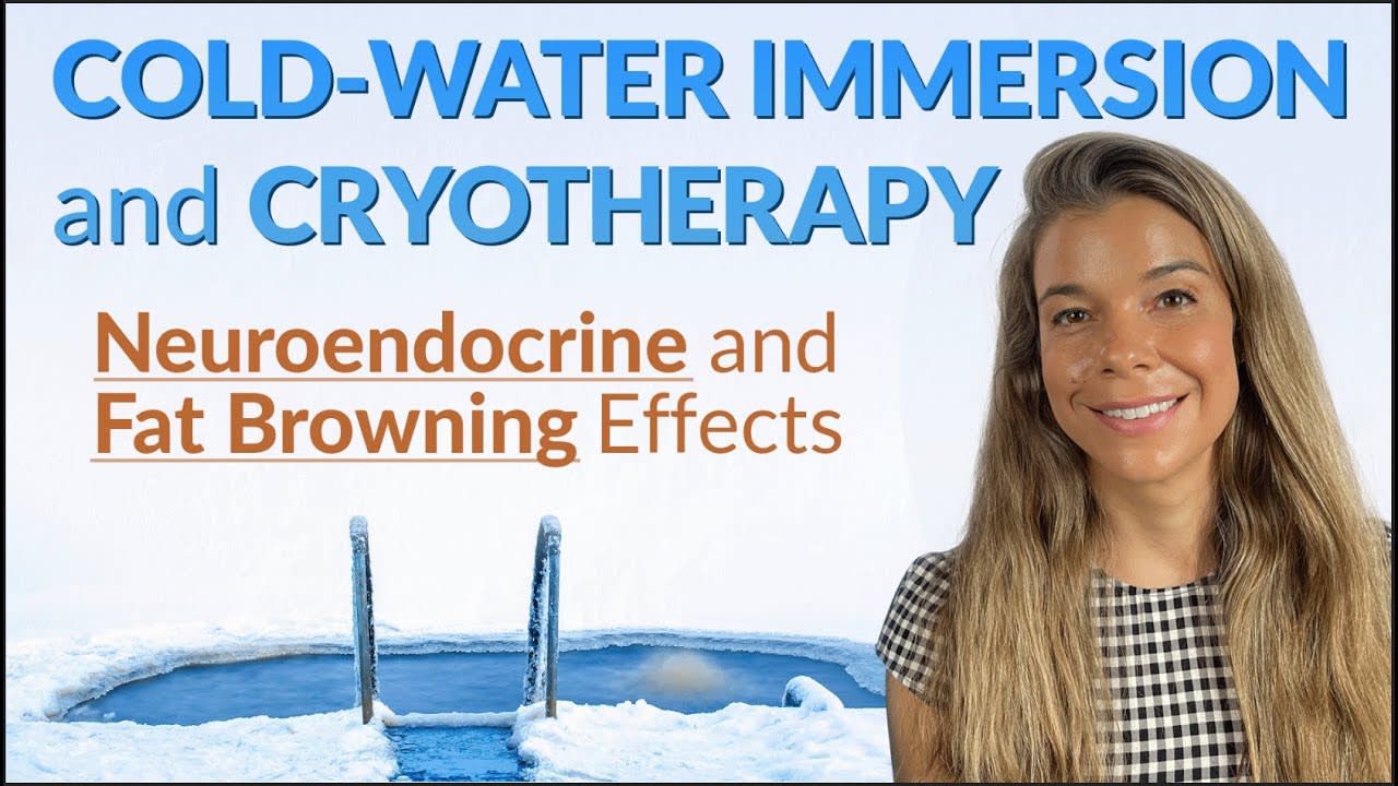 Cold-Water Immersion and Cryotherapy: Neuroendocrine and Fat Browning Effects