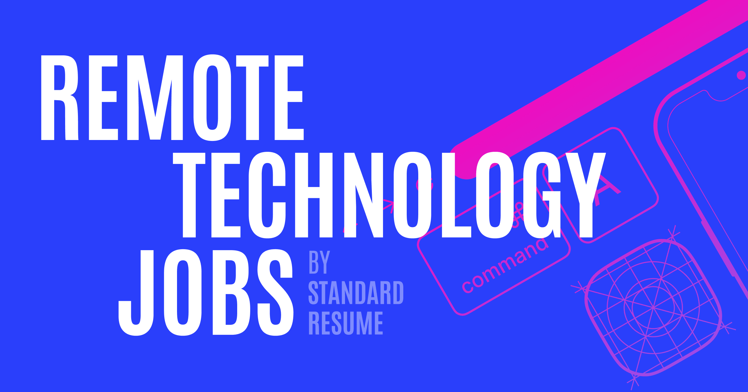 Remote tech jobs